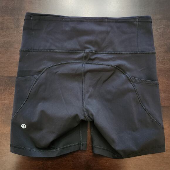Lululemon Fast and Free Short Black Size 8 - Picture 4 of 4